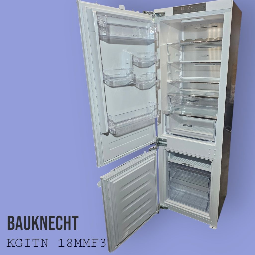 Lodówka do zabudowy 177cm Bauknecht KGITN 18MMF3 - NoFrost, LED