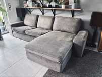 Ikea Kivik - Sofa 3 osobowa z szezlongiem, stan bardo dobry