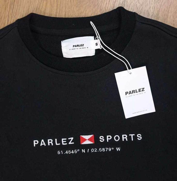 Parlez Sports Byera Sweatshirt czarna bluza męska S