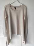 Beżowy sweter oversize H&M rozmiar 38/40