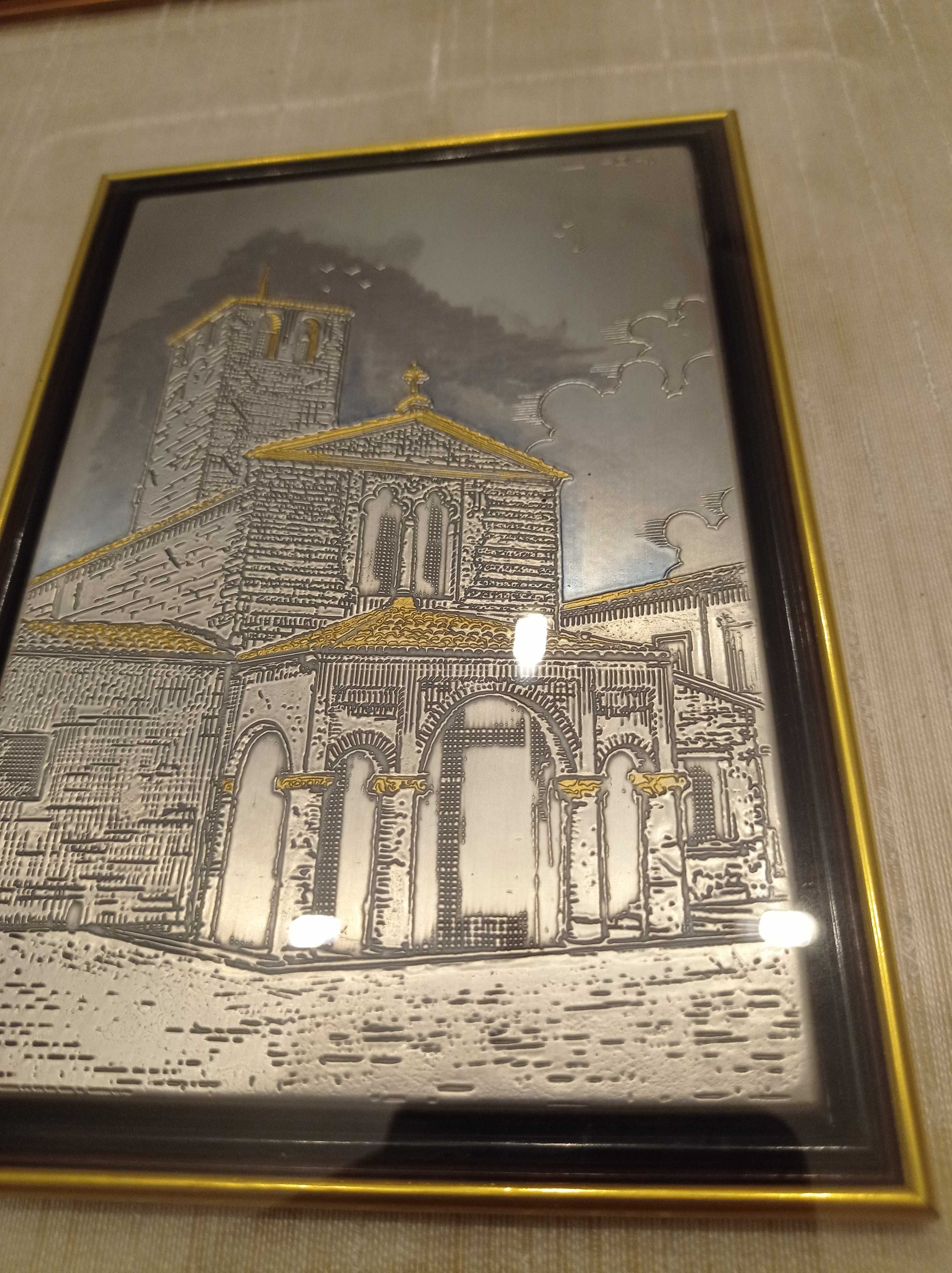 Obrazek srebrzony Kolegiata w Foligno