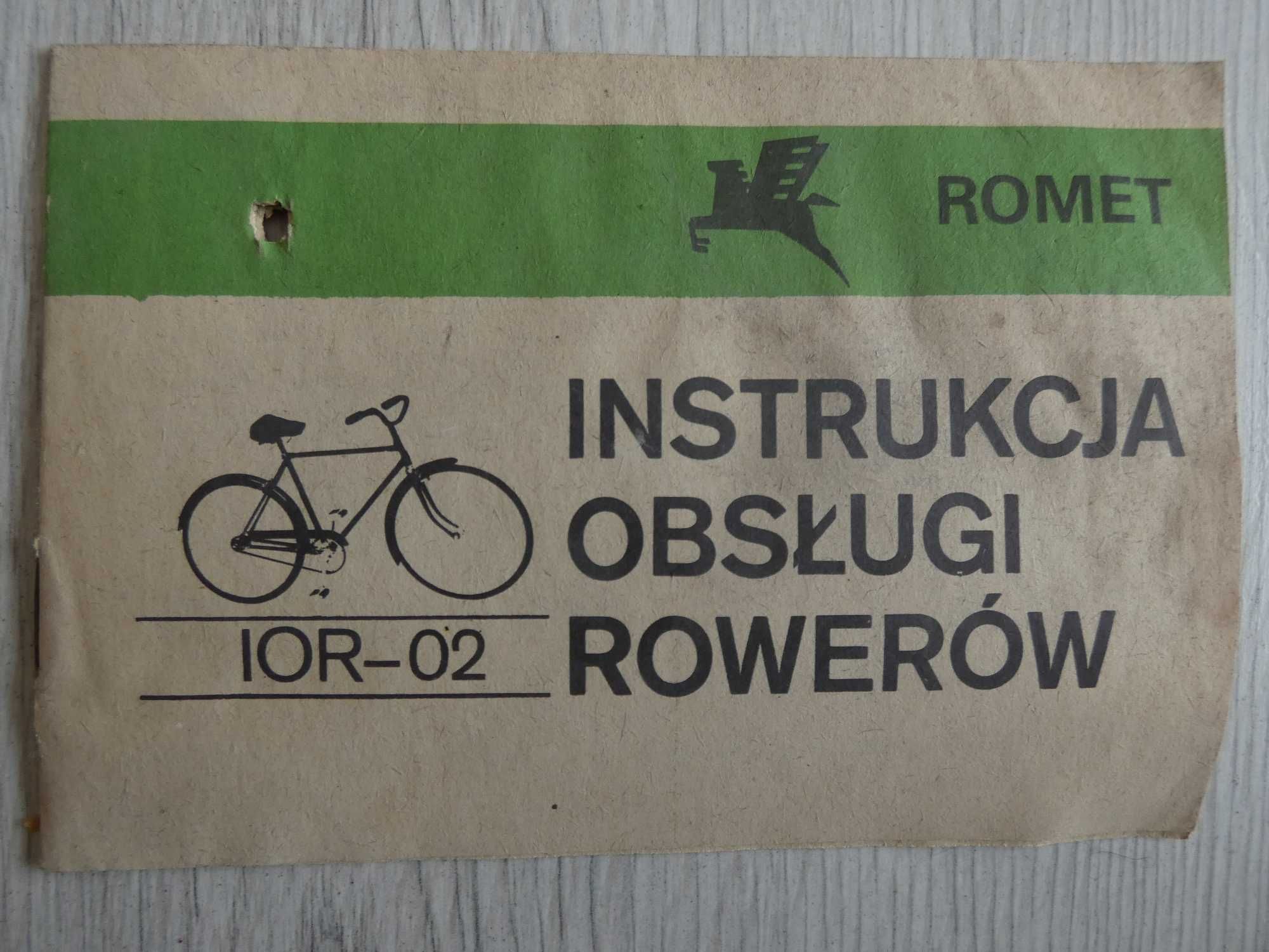 Instrukcja obsługi roweru ROMET
