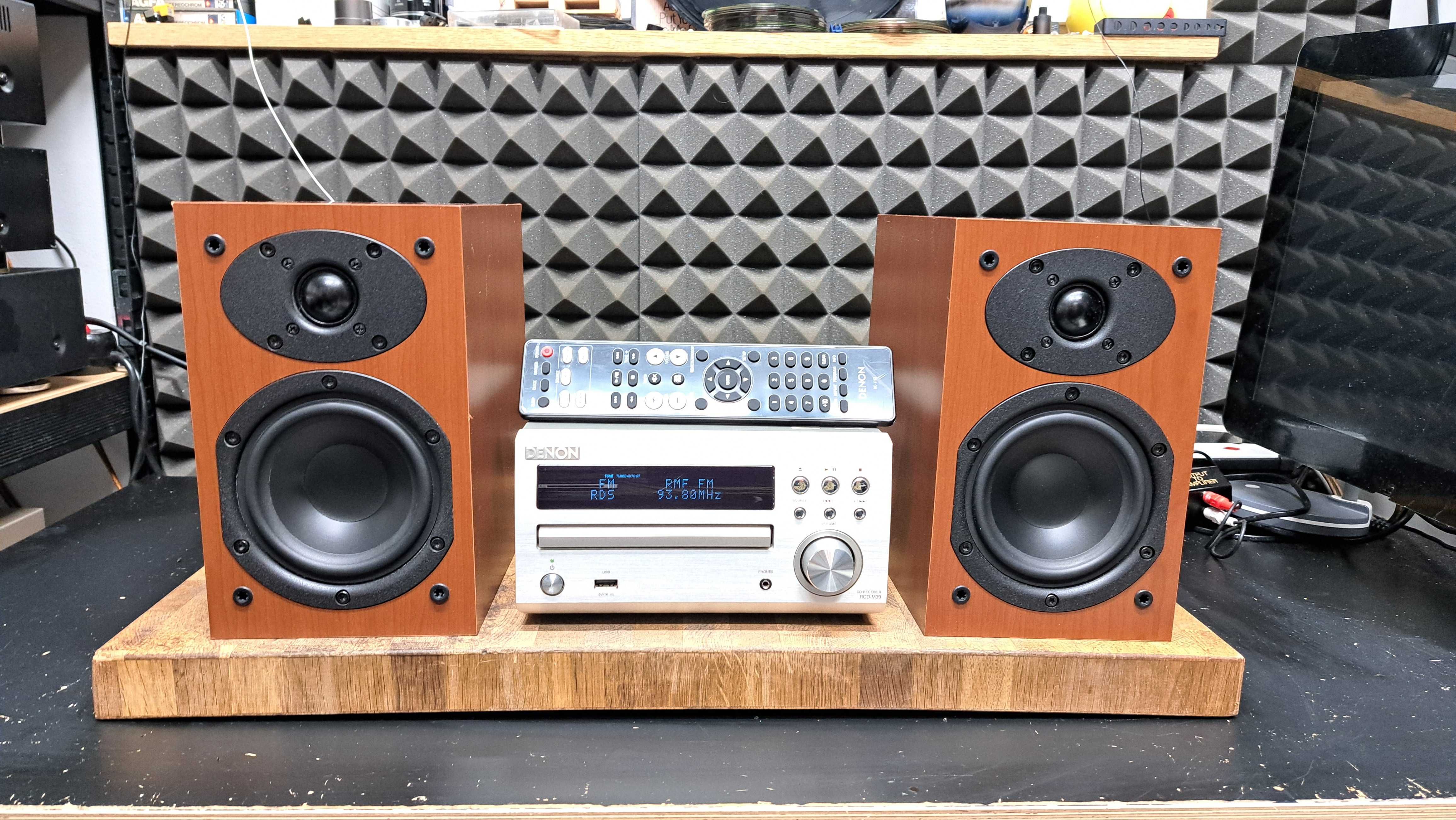 Wieza Denon RCD-M39 Kolumny SC-M39 pilot