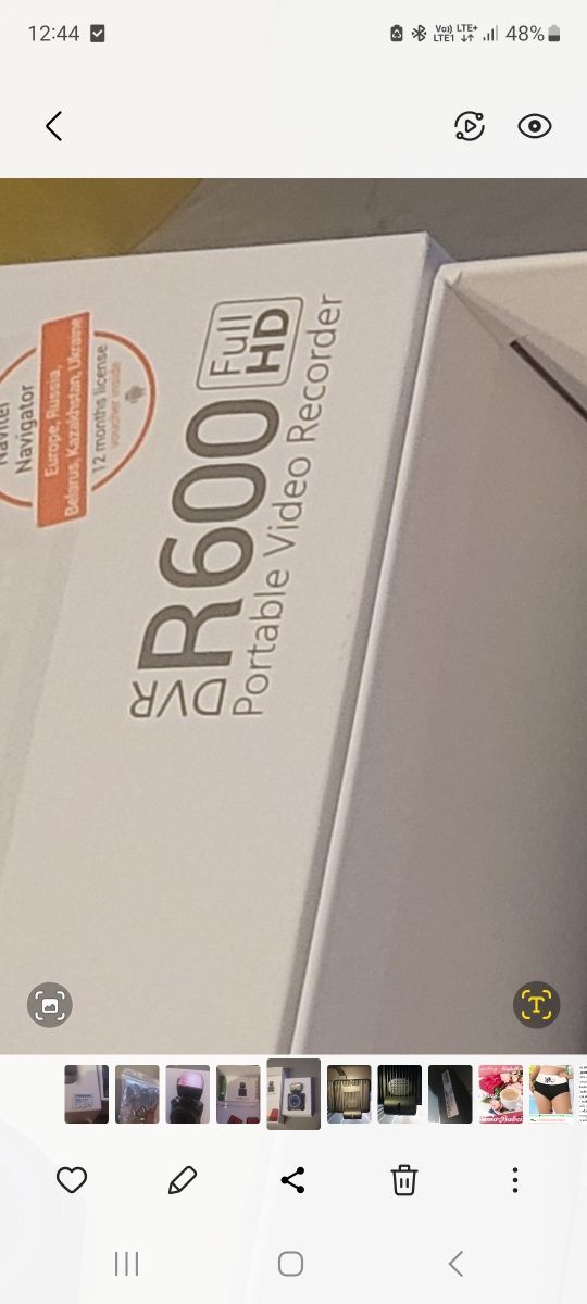 Wideorejestrator Kamera Navitel R600 Full HD+ karta pamięci 128G