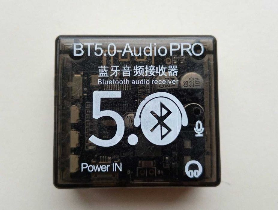 Блютус Bluetooth BT 5.0 Audio PRO с AUX пластиковый корпус micro USB