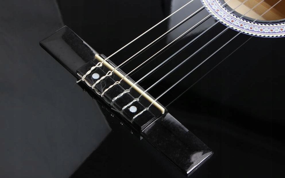 Gitara klasyczna dla początkujących 4/4 zestaw