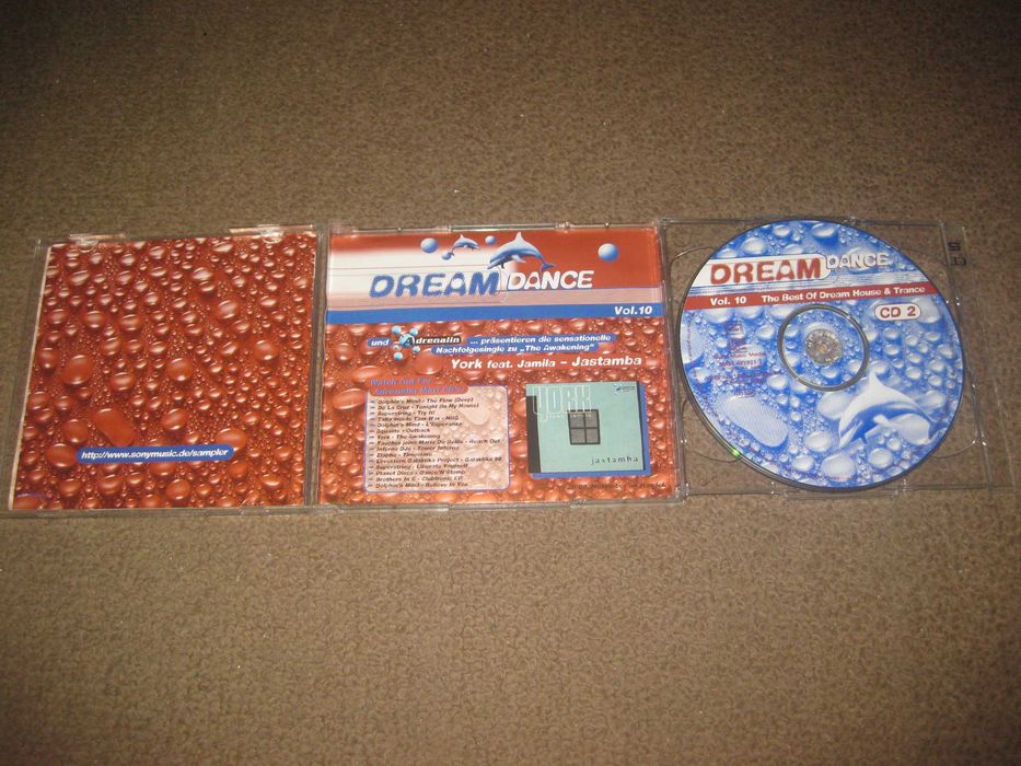 CD Duplo da Coletânea "Dream Dance Vol.10"