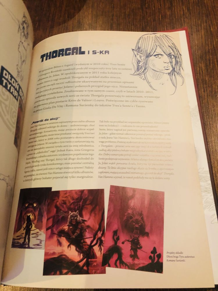Komiks Thorgal Louve Hachette grafika