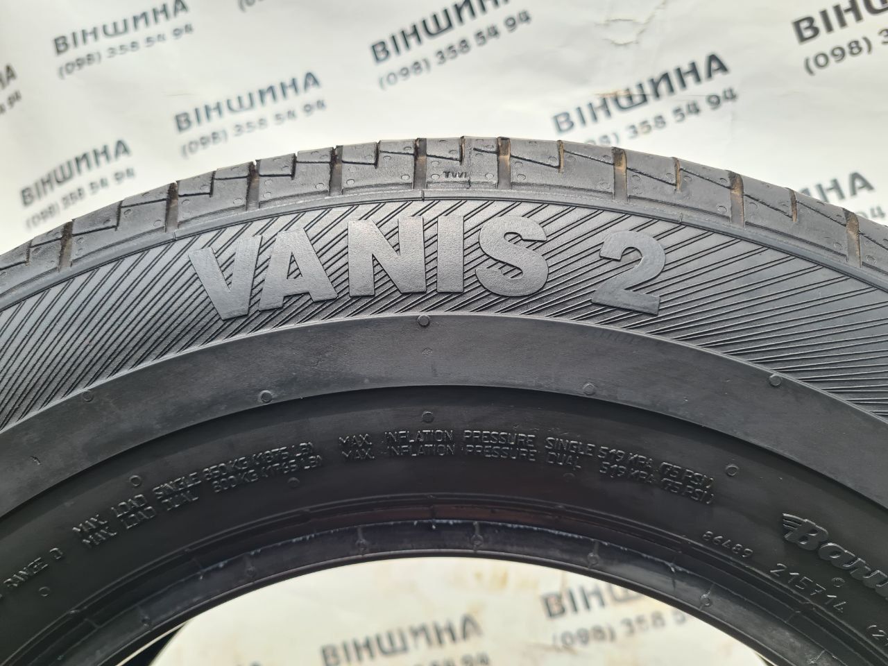 Шина 185 R 14C BARUM Vanis 2. Одне колесо. Розпаровка.