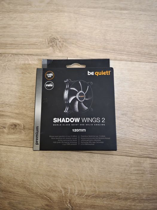 Wentylator be quiet! Shadow Wings 2 120mm PWM - Nowy Cichy Fan