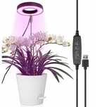 LAMPA LED DLA ROŚLIN Do Uprawy Wzrostu Oświetlenie Żarówka Grow TIMER