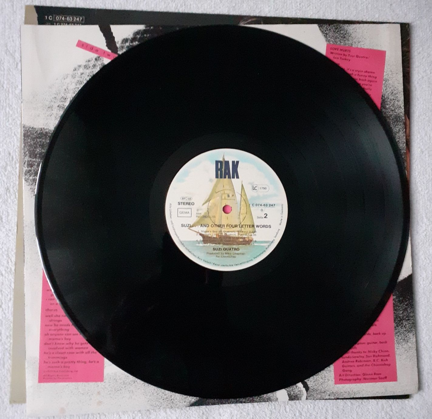 Suzi Quatro – Suzi... And Other Four Letter Words (Vinyl, LP, Album)