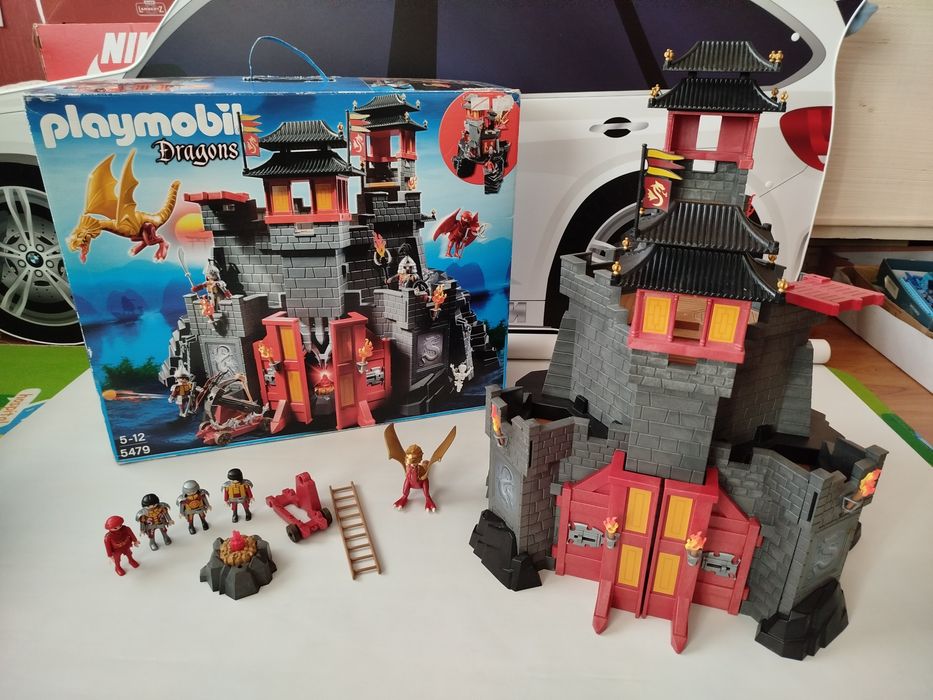 Конструктор Playmobil Земля драконов Азии восточный замок с драконом.