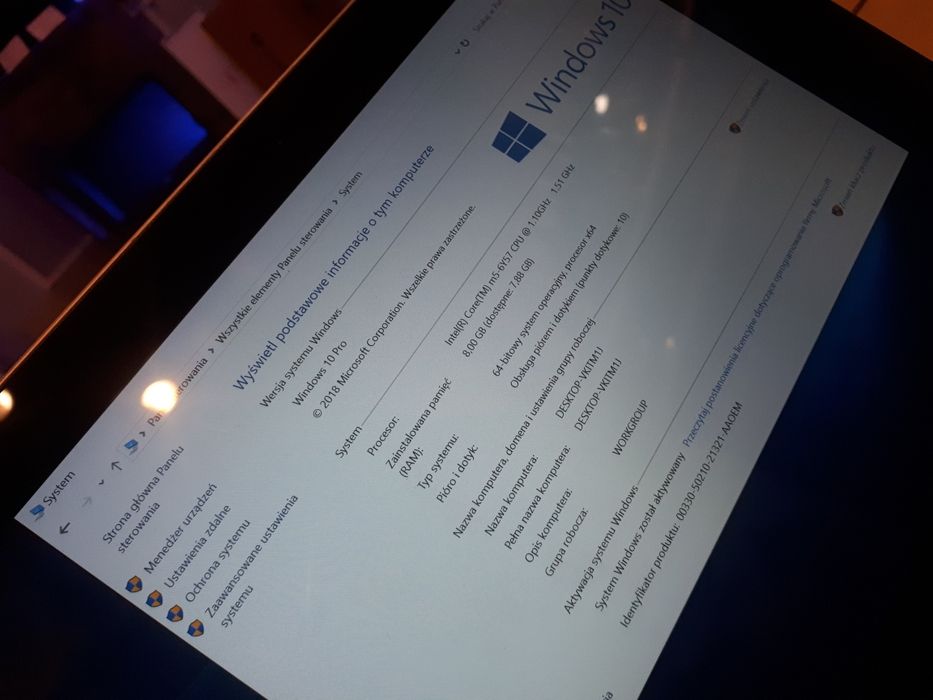 Tablet hybrydowy hp Elite x2 m5 8gb 128ssd lte