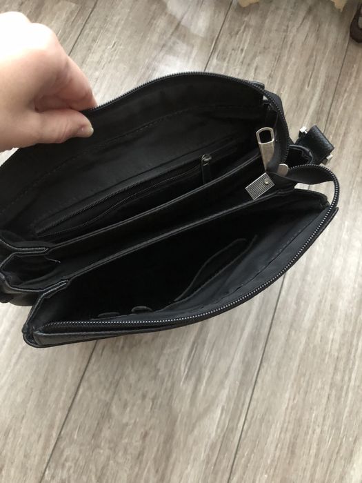 Мужская сумка, кожа