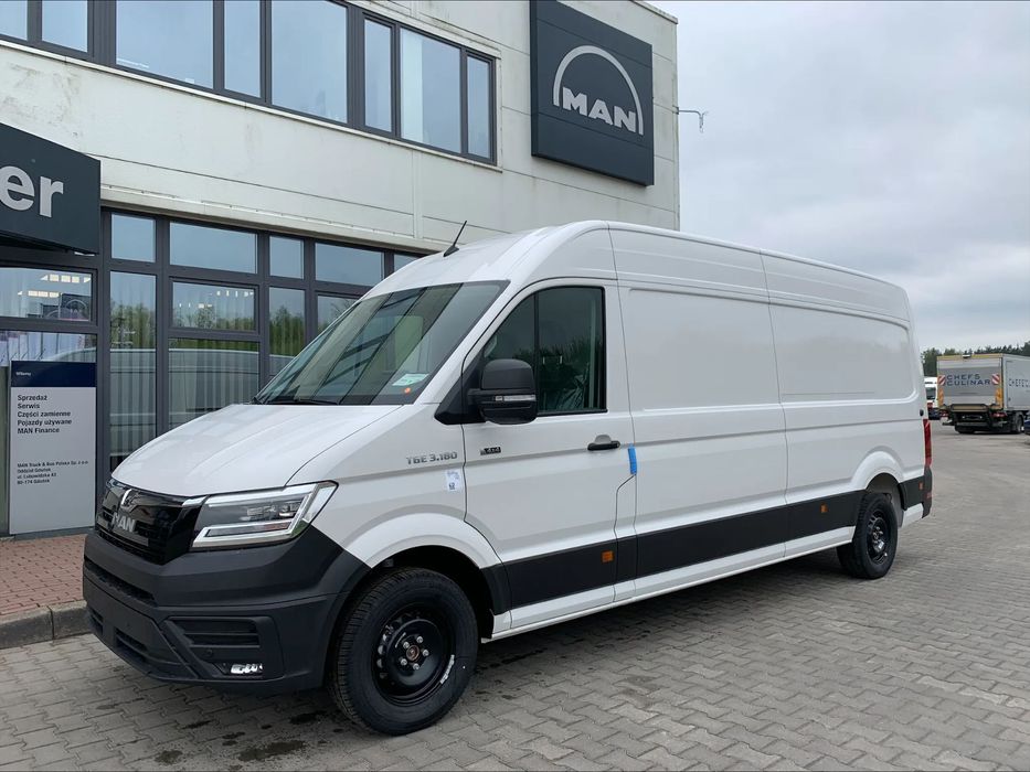 MAN TGE 3.180 4X4 SB  MAN Truck & Bus Polska oferuje pojazdy dostawcze Next Level dostępne o