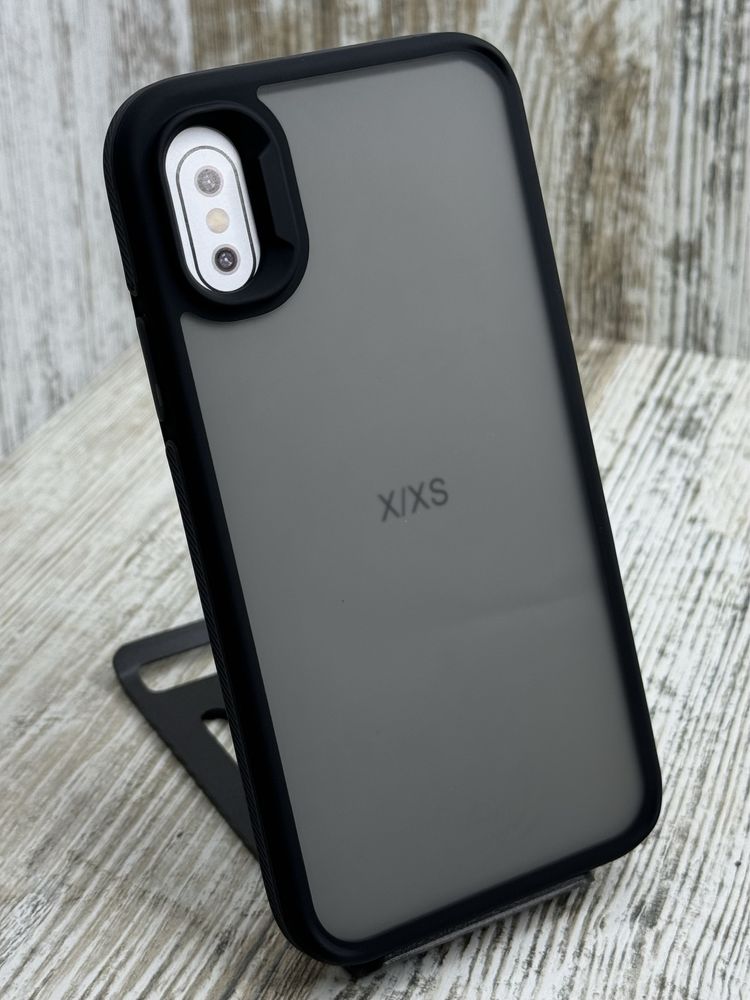 Новинка‼️ Матовый противоударный чехол Dual Matt на iPhone X/ XS/ XR