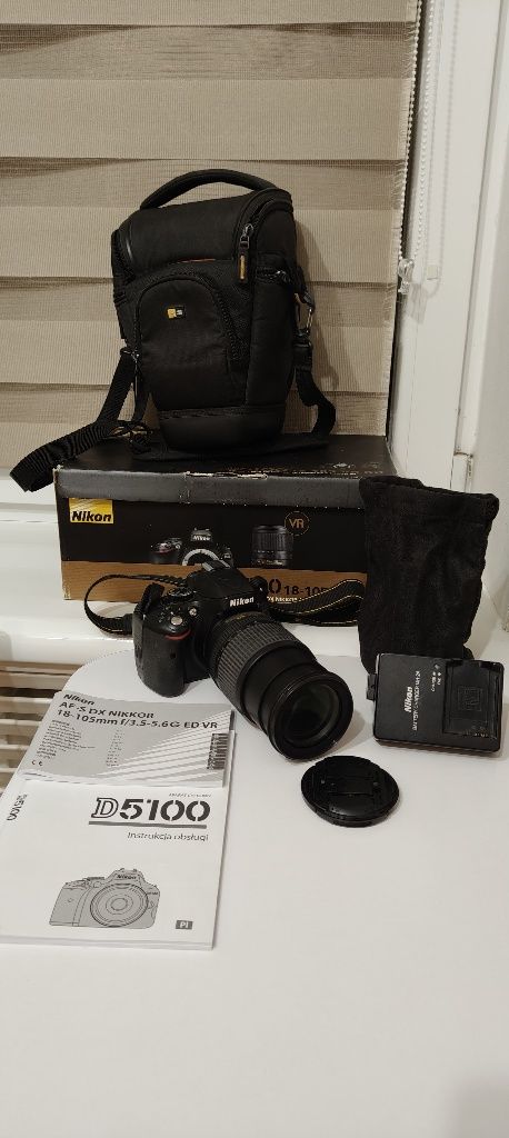 Nikon D5100 та об'єктив NIKKOR 18-105 mm 1:3.5-5.6G