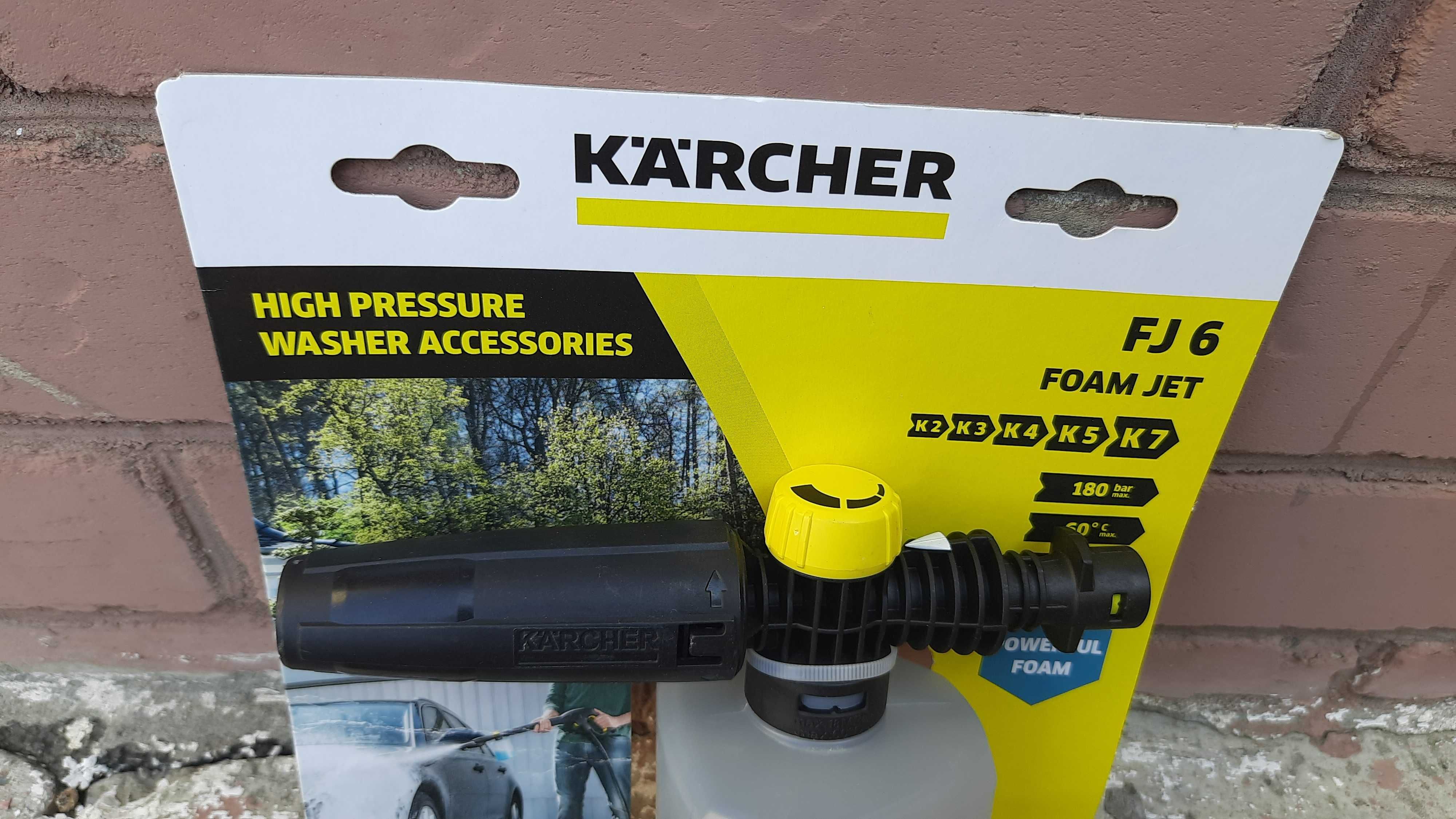 Karcher fj-6 пенная насадка регулировка подачи пены пенник