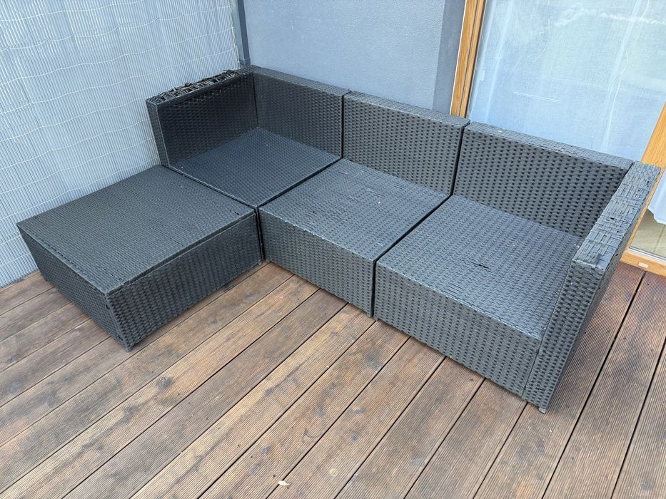 Meble ogrodowe narożnik