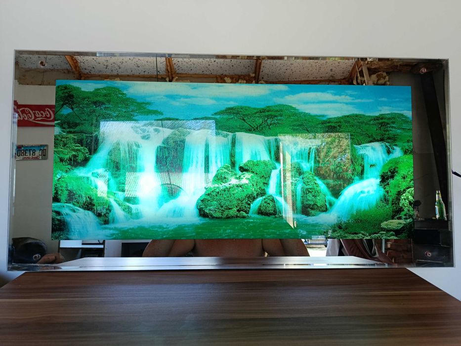 Obraz podświetlany PRL efekty