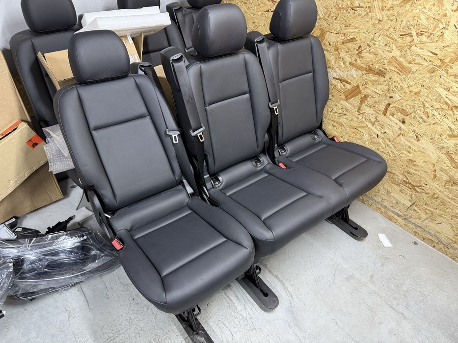 Сидіння сидушка трійка еко шкіра Mercedes Vito Віто Metris  V-class
