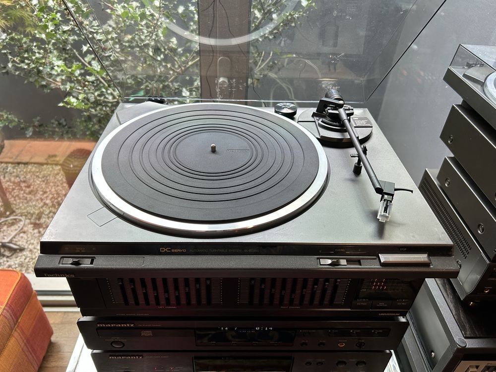 Fantastica aparelhagem Marantz,colunas Warfedale+GD Technics como nova