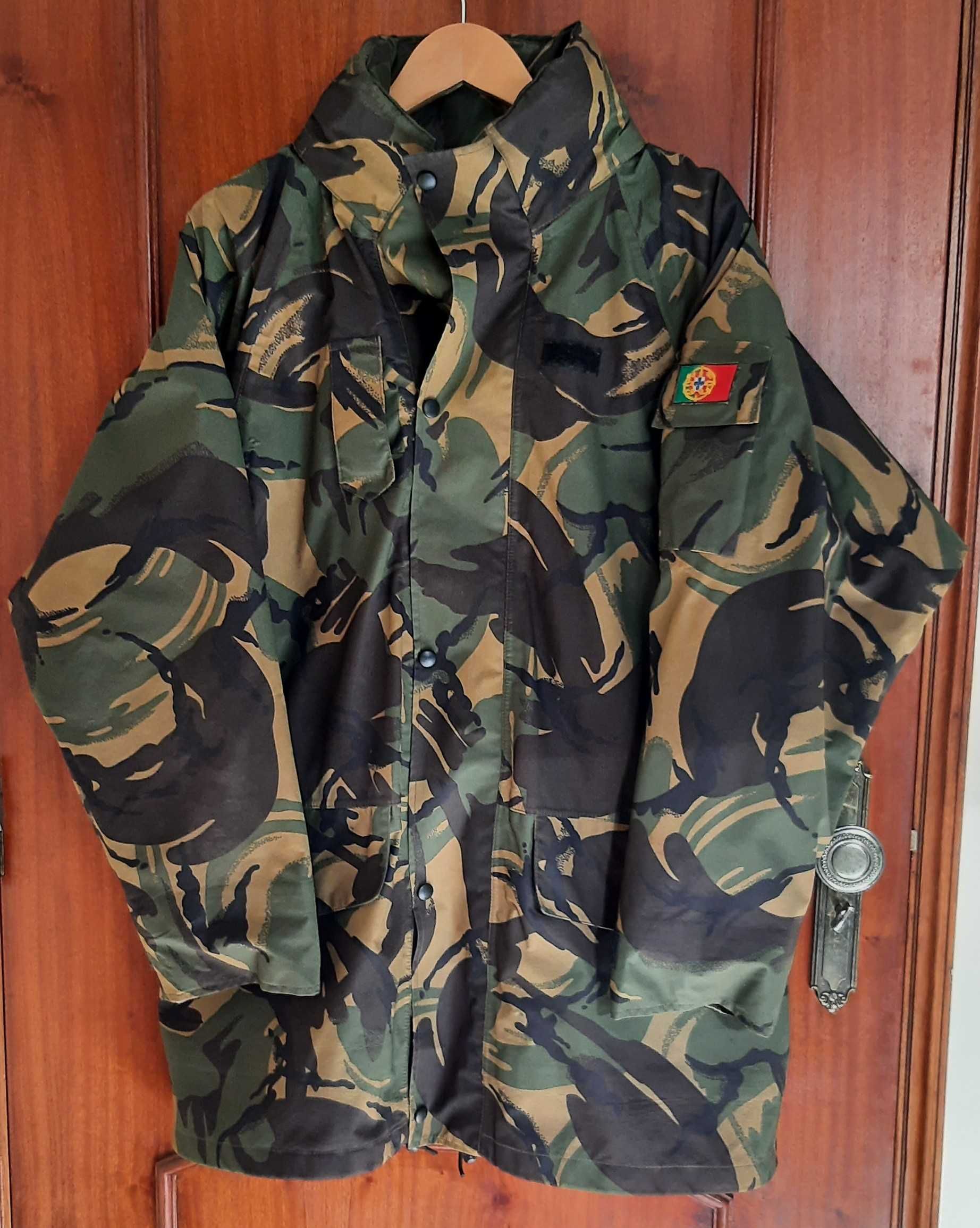 Casaco e Calças Gore-Tex Camuflado Exército