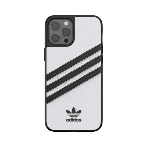 Etui Adidas OR Moulded Case do iPhone 12 Pro Max - Biało-Czarny