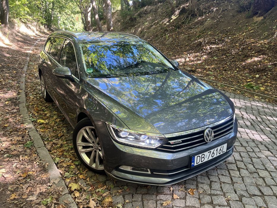 Piekny Passat high line bi tdi 4 motion 240km full led el hakprywatnie