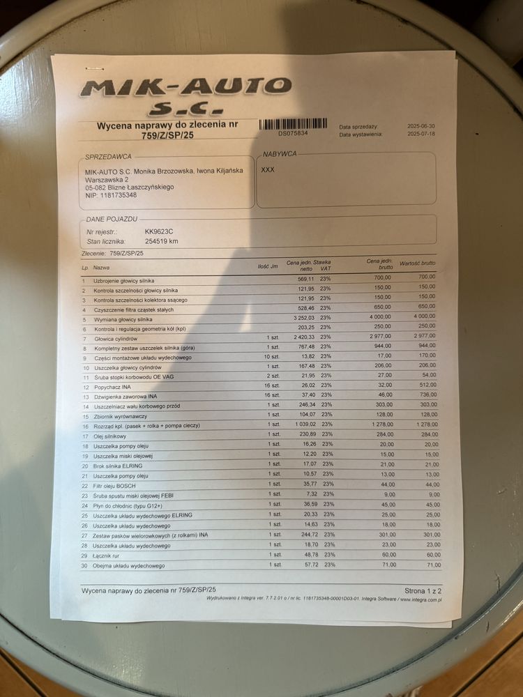 Cesja leasingu Škoda Superb 2.0 TDI 190 KM 4x4 DSG, 2018