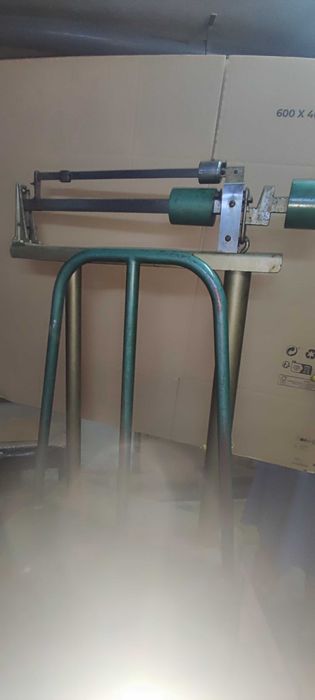 Balanca decimal antiga em ferro capacidade até 500 kgs