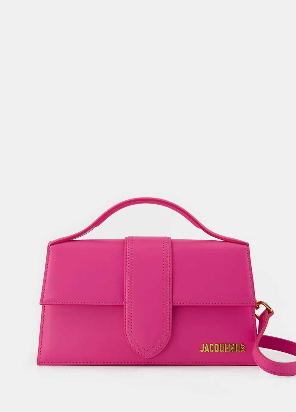 Сумка Jacquemus Le Bambino Grand Bag Neon Pink