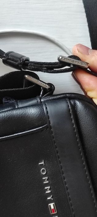 Сумка бананка Tommy Hilfiger оригінал сумка через пличе шкіряна томмі