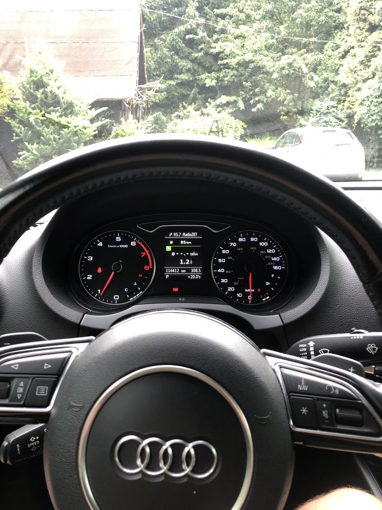 Audi A3 2.0 TFSI 220 KM • Automat • 2015 • Navi • Kamera • Zadbana