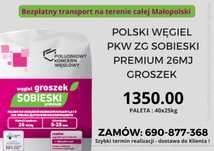 POLSKI WĘGIEL: PKW ZG Sobieski , Groszek Sobieski Premium 26 Mj