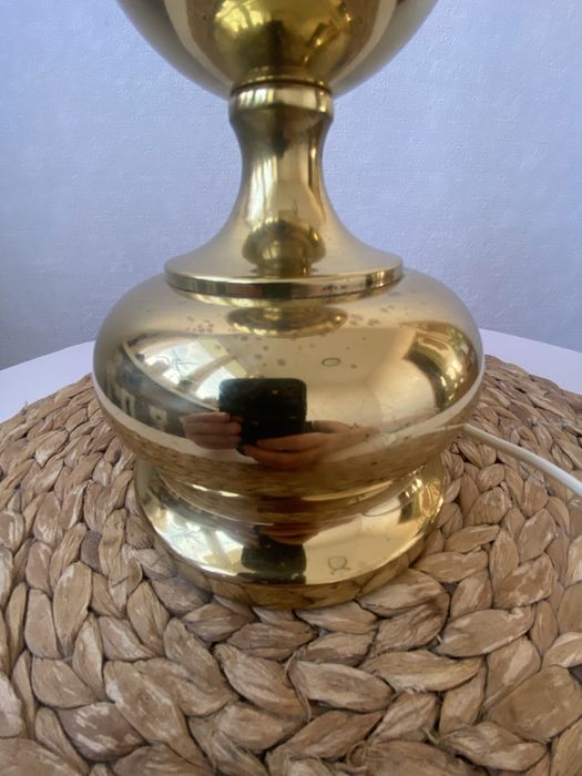 Stara lampa mosiężna