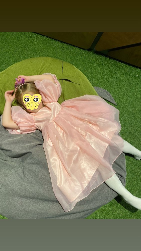 Пышное детское платье на девочку