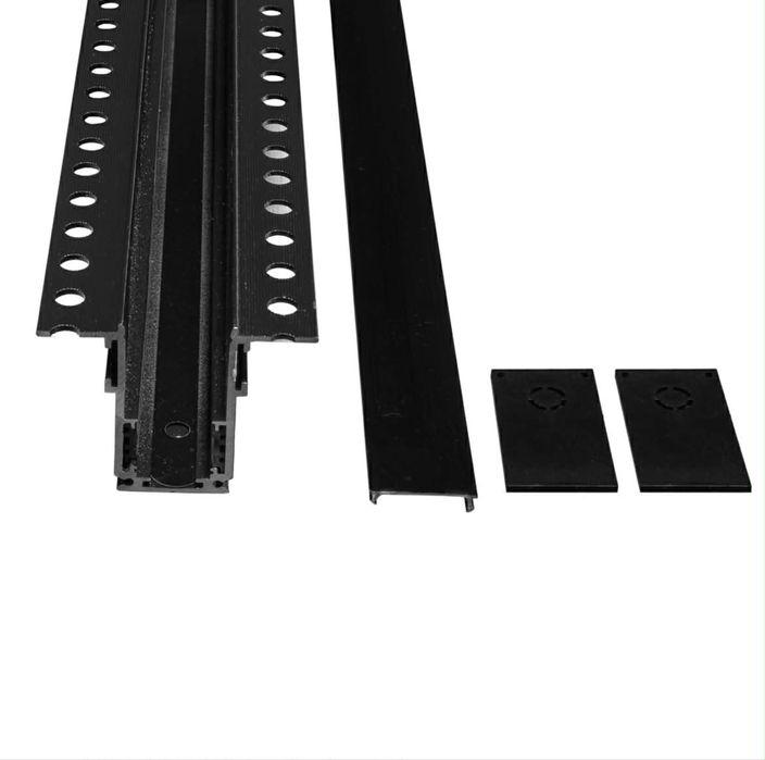 Szyna magnetyczna sufitowa 3 m podtynkowa Nowa  czarna