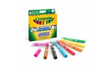 CRAYOLA Flamastry Mazaki do Białej Tablicy 8 Kolorów Suchościeralne