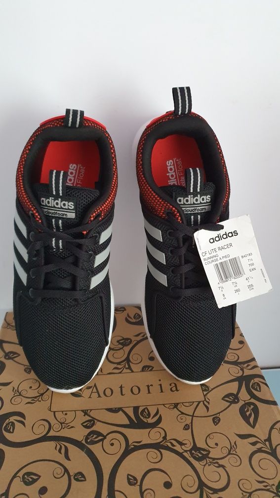 Buty nowe sportowe Adidas CF Lite Racer Rozmiar 41 1/3.  Wkładka 26 cm