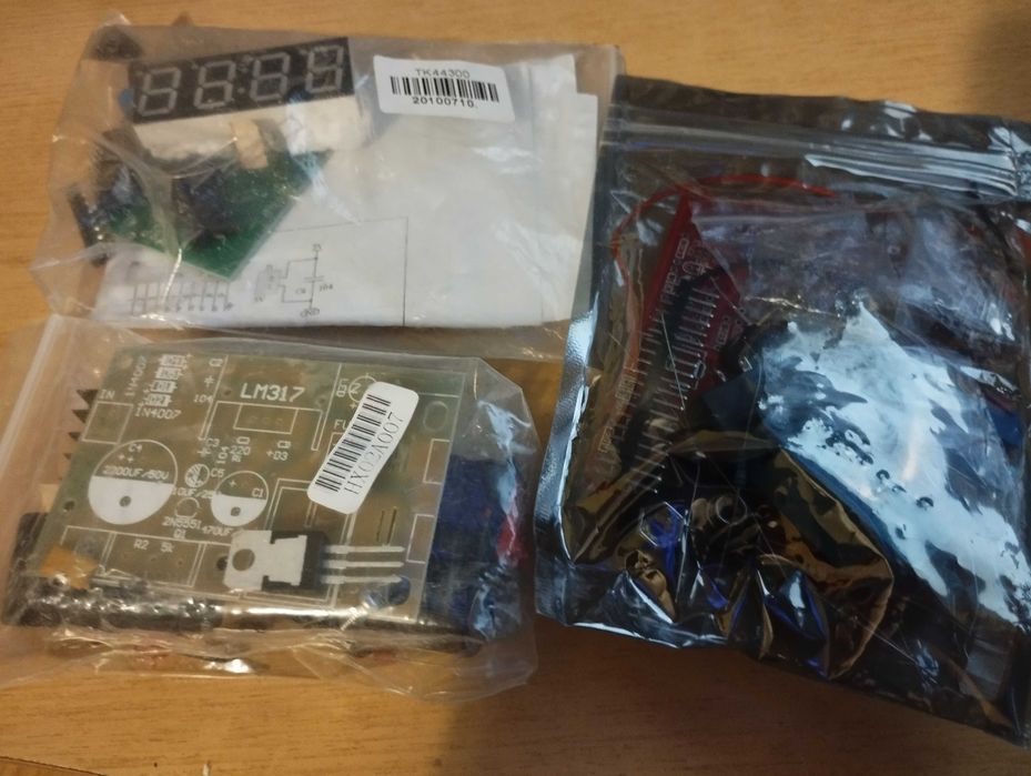 Дій кіт для пайки годинник блок живлення Diy Kit