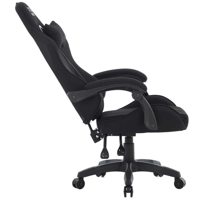 Fotel Gamingowy dla graczy EXTREME XTR Black z tkaniny