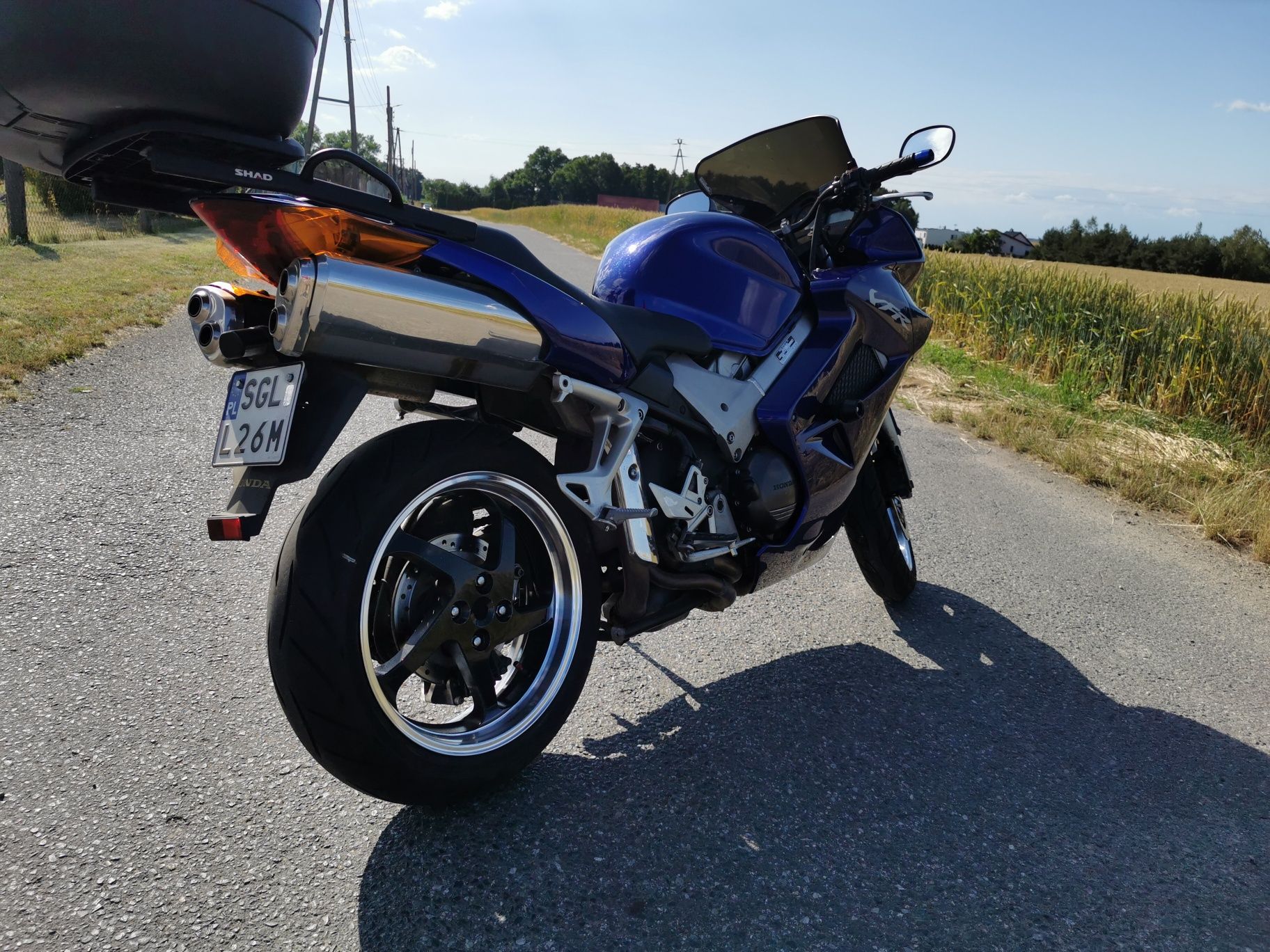 Piękna Honda VFR 800 Vtec  niebieska 48tys km doinwestowana