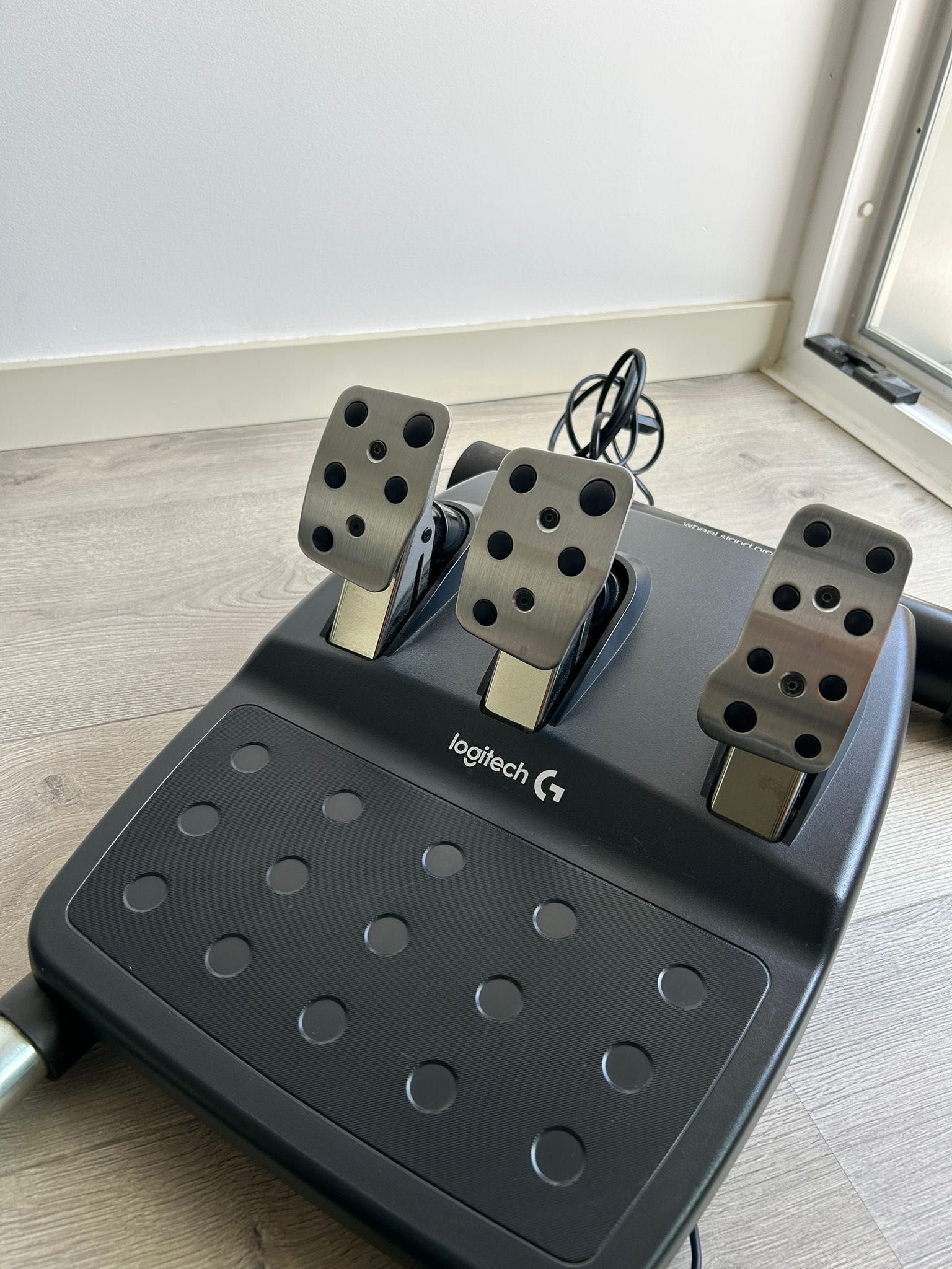 Kit Volante + Shifter + Suporte + Pedais - Logitech (G29/G920/G25/G27)