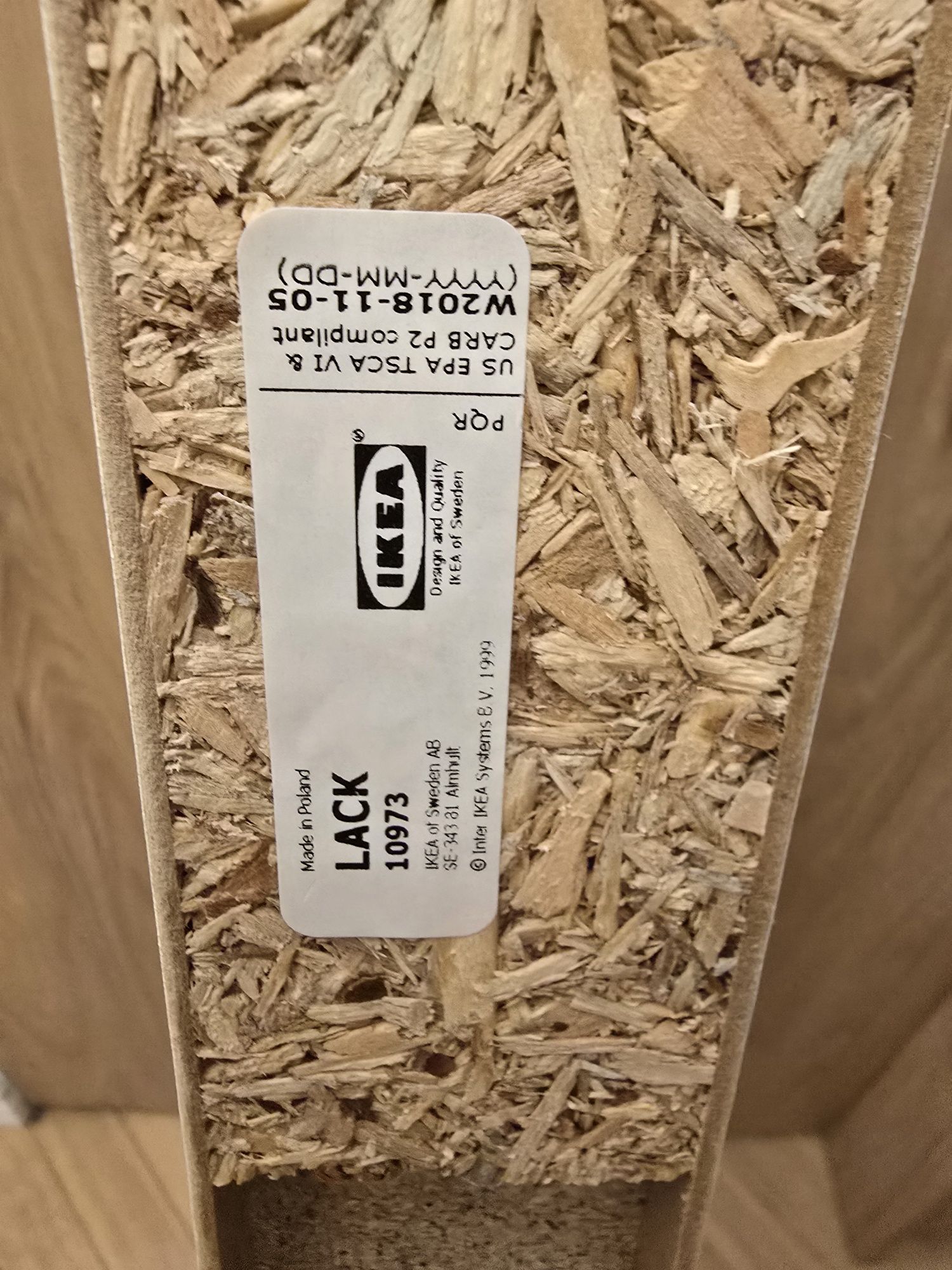 Super Okazja ! Nowa Półka ścienna  firmy Ikea biała