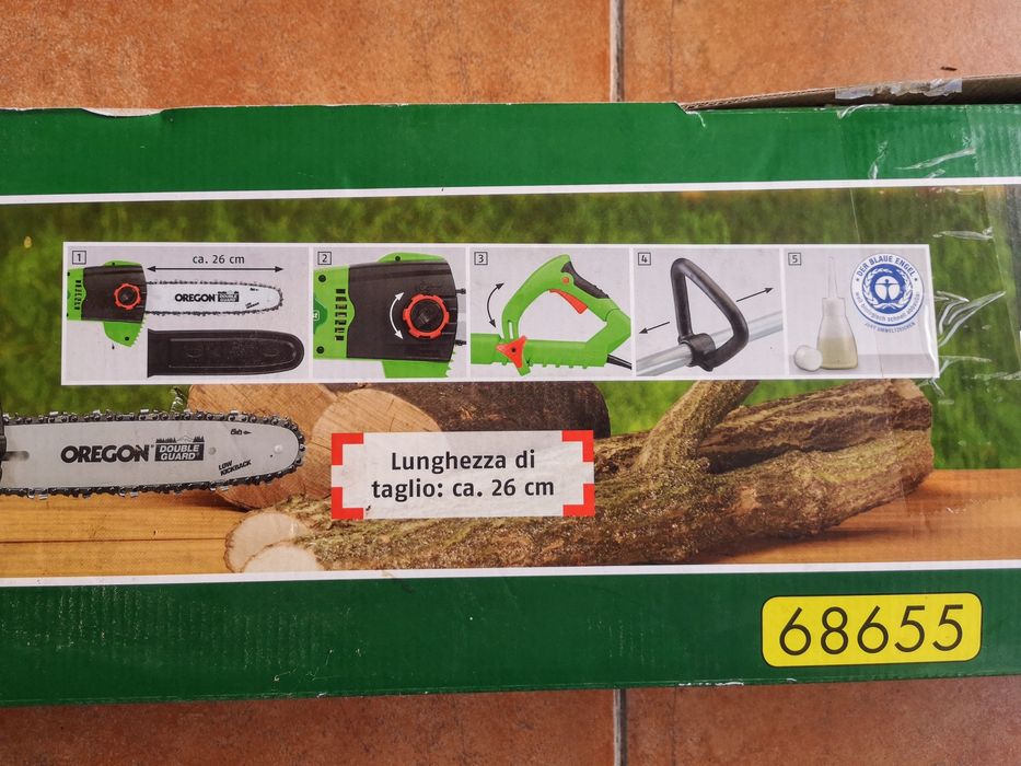 Serra poda telescópica eletrica