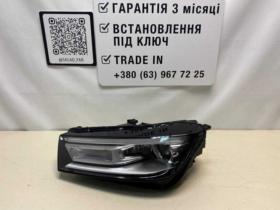 Фари Оптика Audi Q5 80A dorest bi xenon led USA оригінал