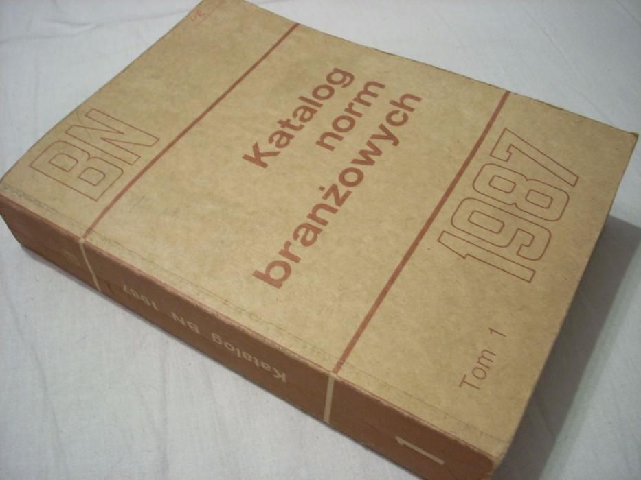 Katalog Norm Branżowych T.1 1987 r.