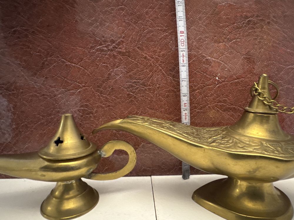 Lampa alladyna - kadzidelko mosiężne
